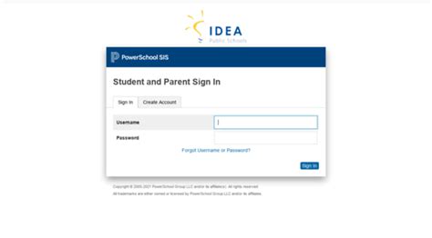 powerschool idea|powerschool ideapublicschools.